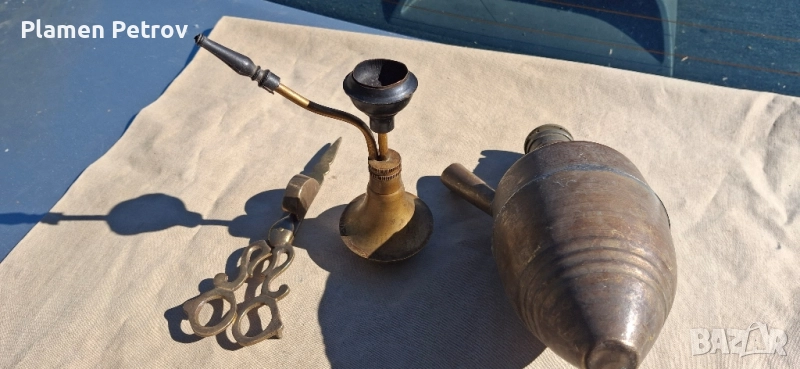 Старо нергеле 2и ножица , снимка 1