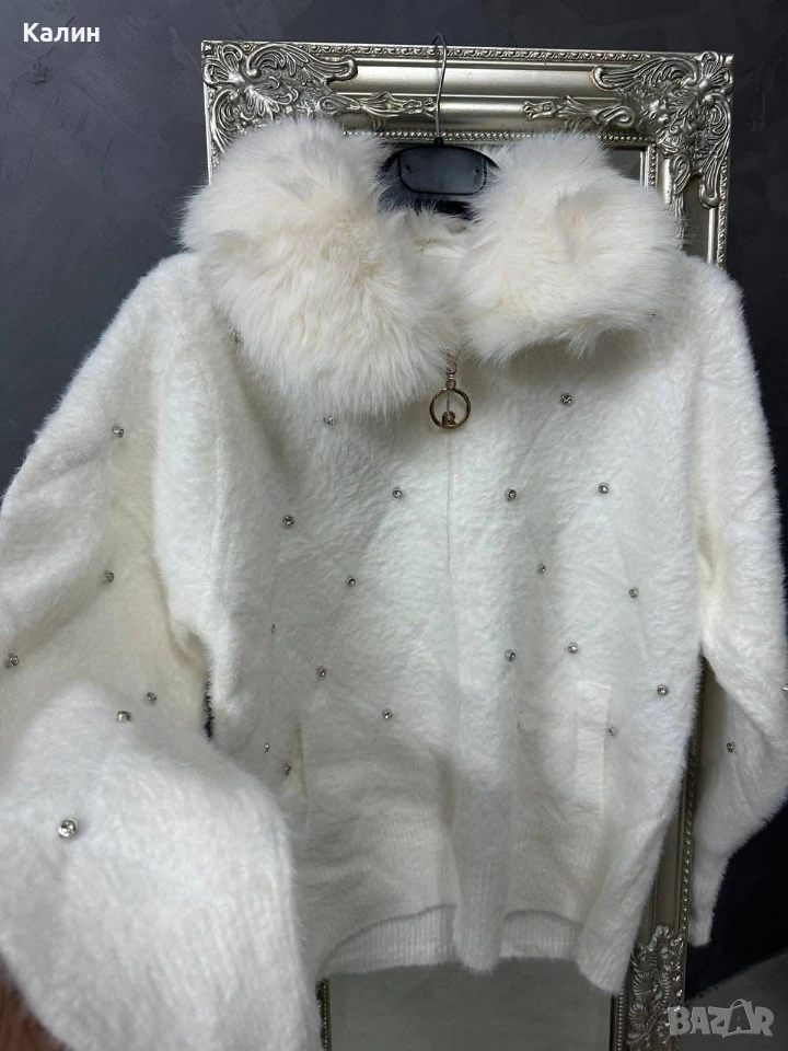 Дамска кашмирена жилетка - два цвята - 33€, снимка 1