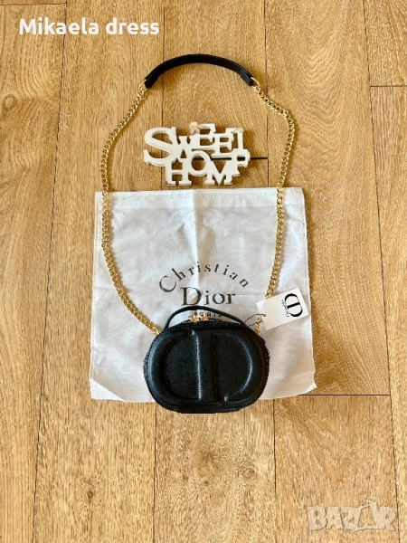 Суперактуална чанта CD в черен цвят за жени. Нова., снимка 1