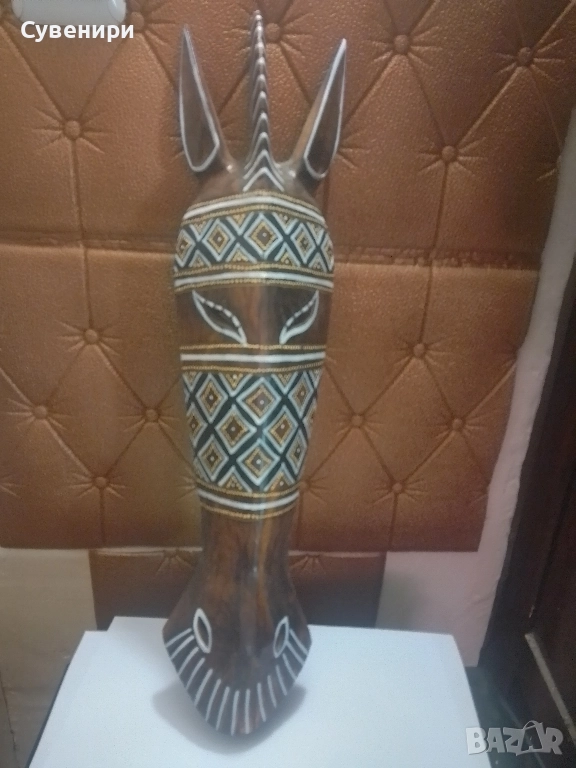 маска за стена-дърворезба-50см., снимка 1