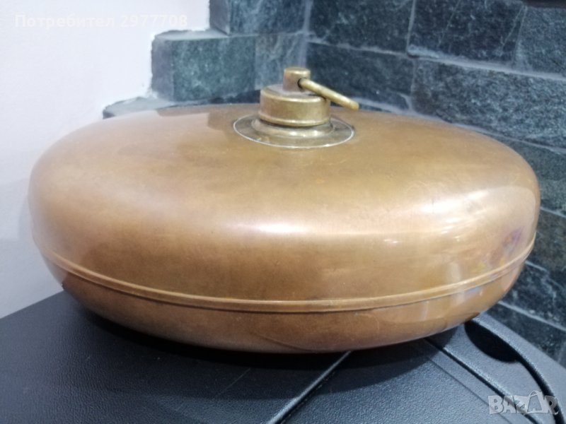 Немски винтидж нагревател за легло 1900г, снимка 1