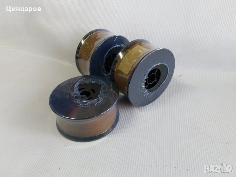 Заваръчна тел,флюсова тел,телове за заваряване без използване на газ.Диам.0.8мм/1кг., снимка 1