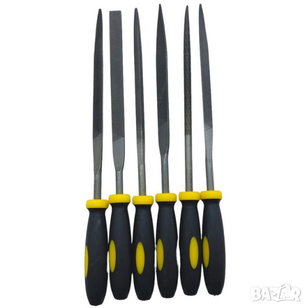  Комплект от 6 броя финни пили за метал , снимка 1