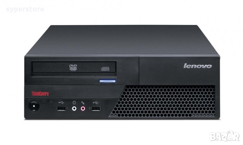 Настолен Компютър LENOVO M58p SFF ,CPU C2D E8400/6MB, RAM-4G DDR3,HDD 250GB, PC DESKTOP , снимка 1