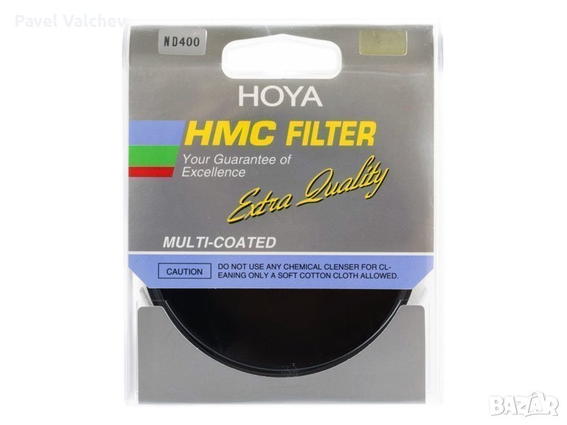 Неутрален филтър Hoya HMC NDx400 77мм (8 и 2/3 стопа), снимка 1