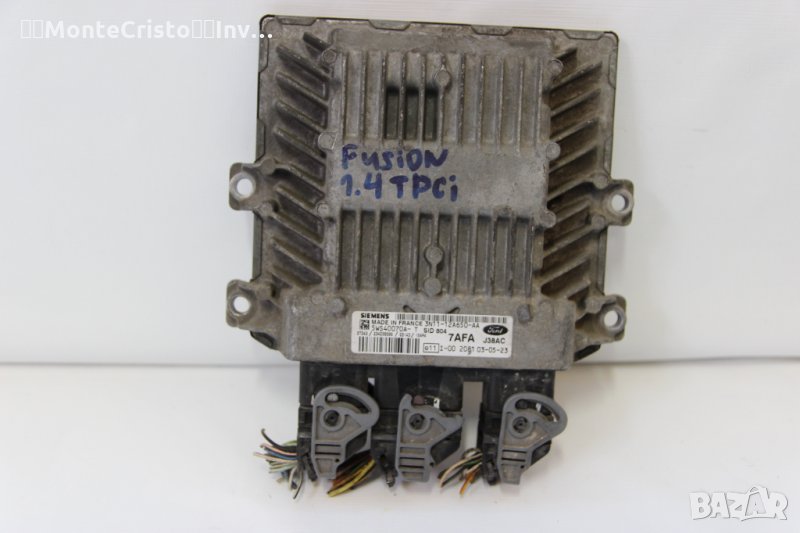 Моторен компютър Ford Fusion (2002-2012г.) 3N11-12A650-AA / 3N1112A650AA / 5WS40070A-T / 5WS40070AT, снимка 1
