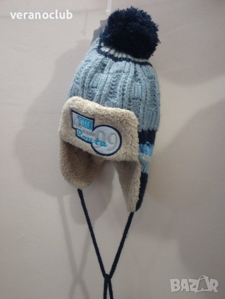 Шапка за момче Синя, снимка 1