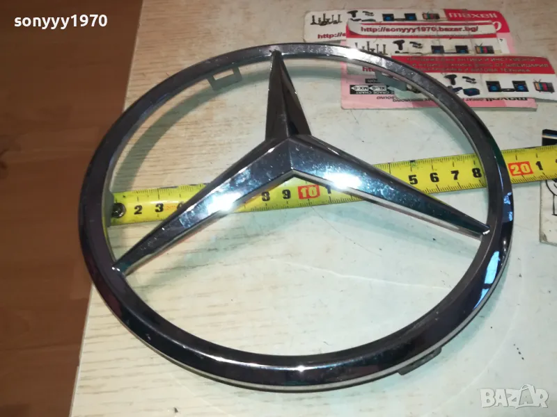 MERCEDES-19СМ ЕМБЛЕМА ЗА КАМИОН-ВНОС SWISS , снимка 1