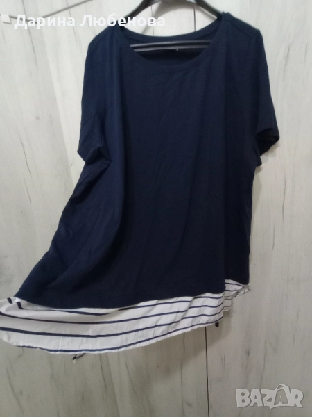 Памучна туника 4ХЛ, снимка 1