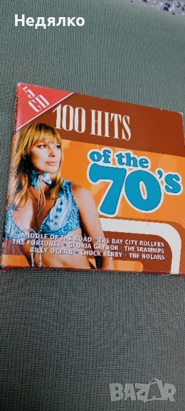 5 cd,100 hits of the 70,s,винтидж от 2006г, снимка 1