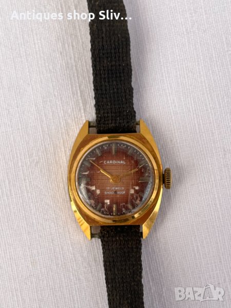 Позлатен часовник Cardinal №1453, снимка 1