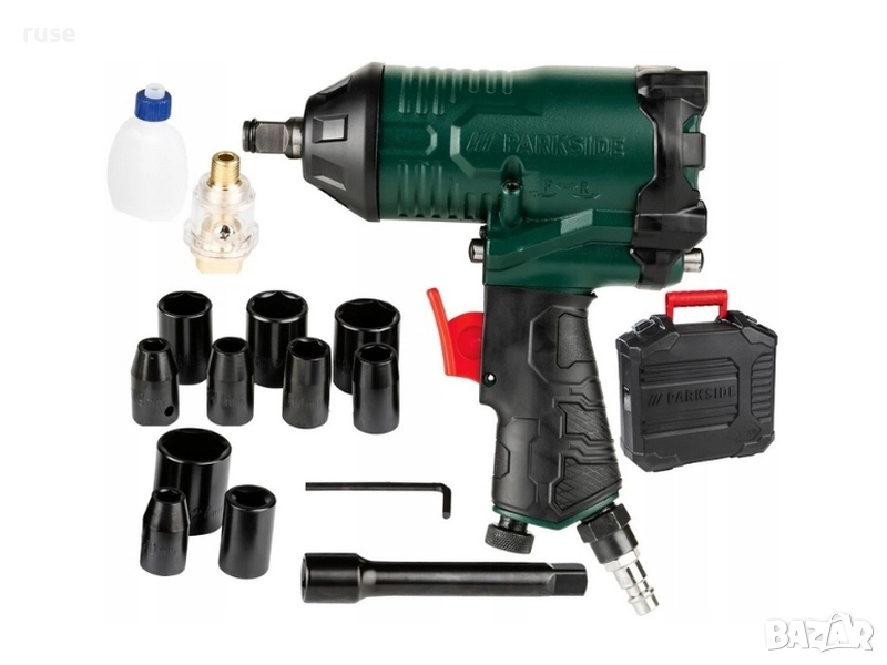 НОВИ! Пневматичен ударен гайковерт Parkside 6.3 bar 310 Nm 002, снимка 1