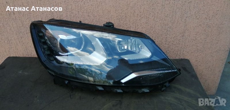 Десен фар Фолксваген Шаран Ксенон Volkswagen Sharan Сеат Алхамбра Seat Alhambra VW VAG  Оригинален н, снимка 1