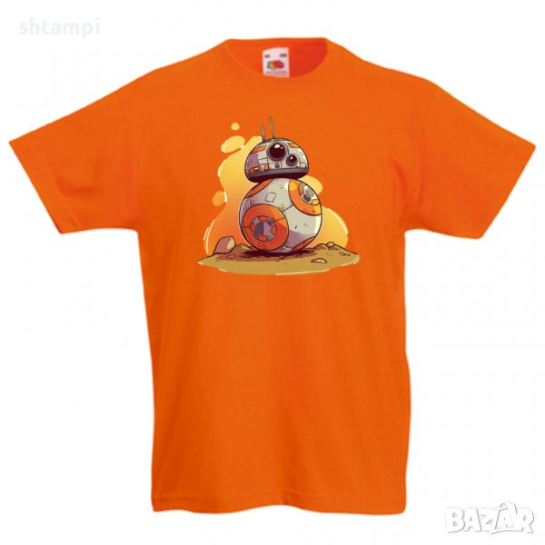 Детска тениска Star Wars BB-8 Star Wars,Игра,Изненада,Подарък,, снимка 1