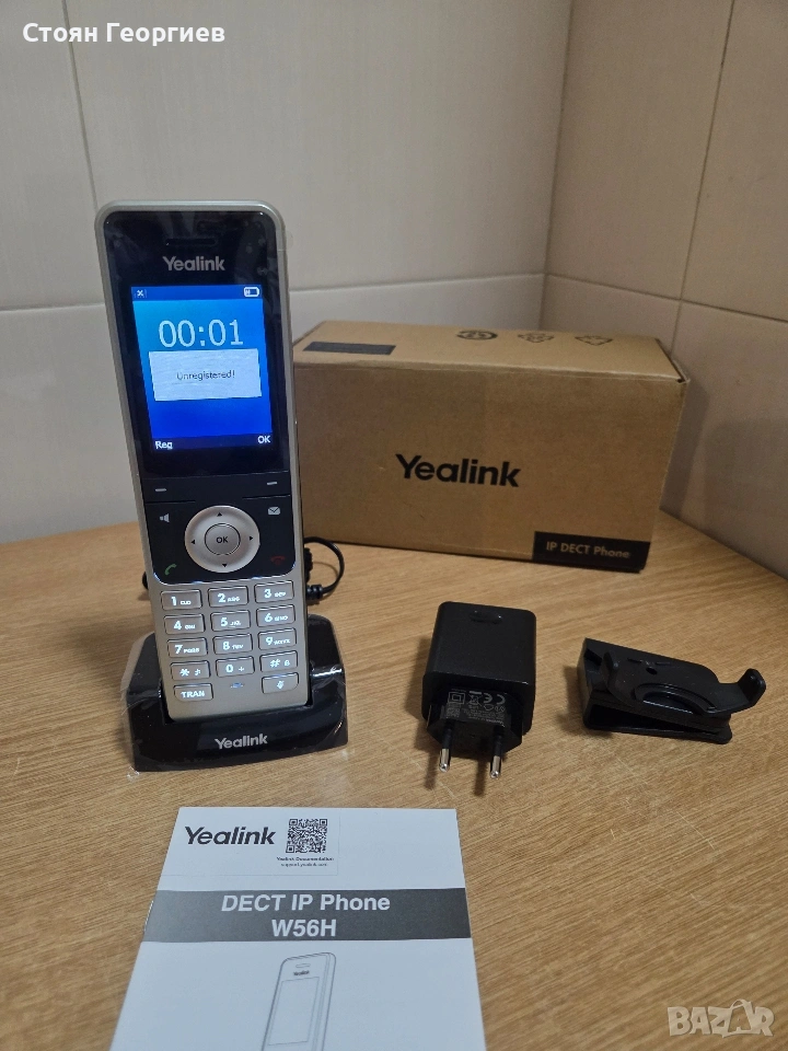 Чисто нов Телефон Yealink W56H SIP DECT, , снимка 1