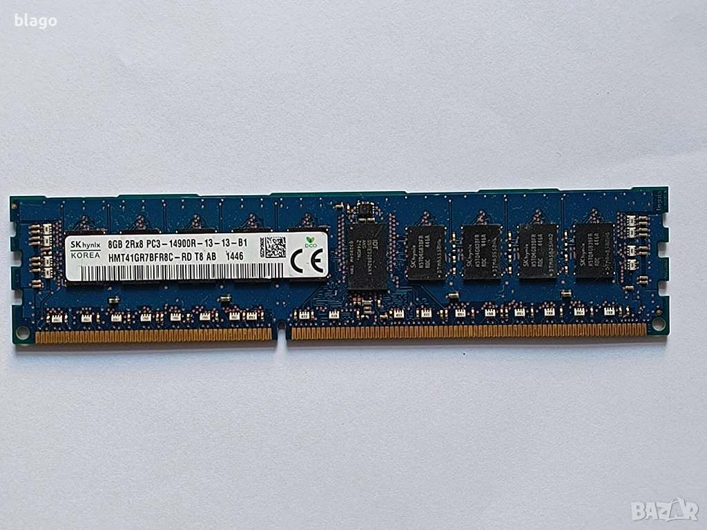 RAM Hynix 8gb ecc 1866ghr., снимка 1
