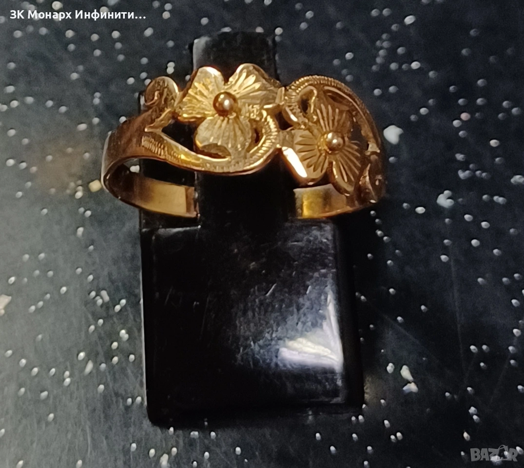 Златен пръстен /585/, снимка 1