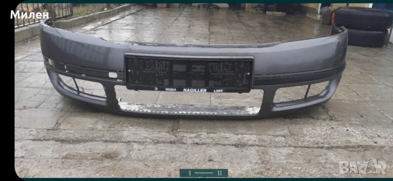 Skoda Oktavia 2000-2004 Година  Предна Броня.Шкода Октавия , снимка 1