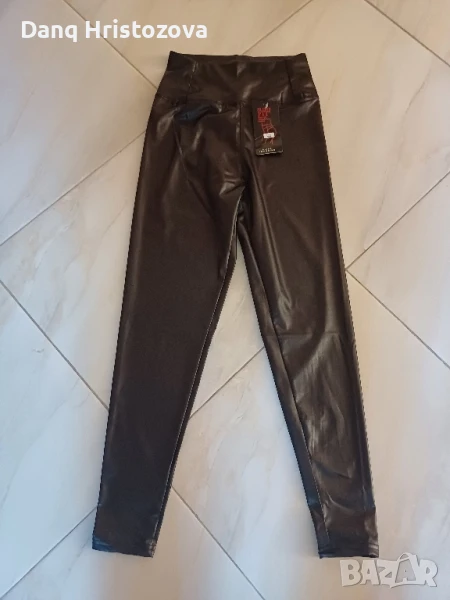 Черен ластичен клин S/M размер, снимка 1