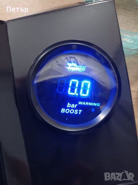 Дигитален бустметър, 2 бара, boostmeter с мап сензор, буустметър, снимка 1