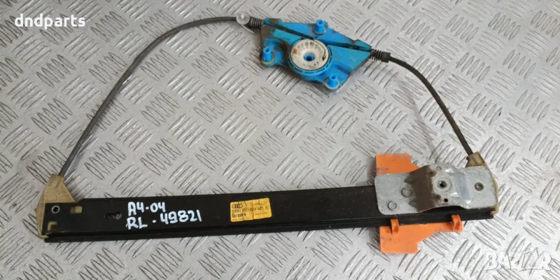 Стъклоповдигач Audi A4 B6 2004г.(заден ляв)	, снимка 1