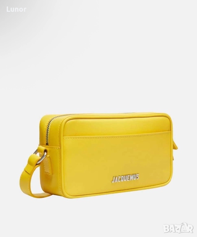 Оригинална жълта чанта Jacquemus Le Baneto Cross-body bag, снимка 1