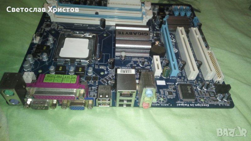 Продавам дънна платка Gigabyte GA-G41M-Combo DDR2/3 Xeon ready, снимка 1