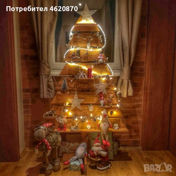 Дървена елха Art trees, снимка 1