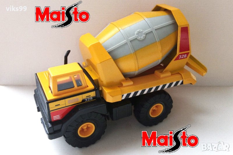 Метален Камион Cement Mixer Maisto, снимка 1