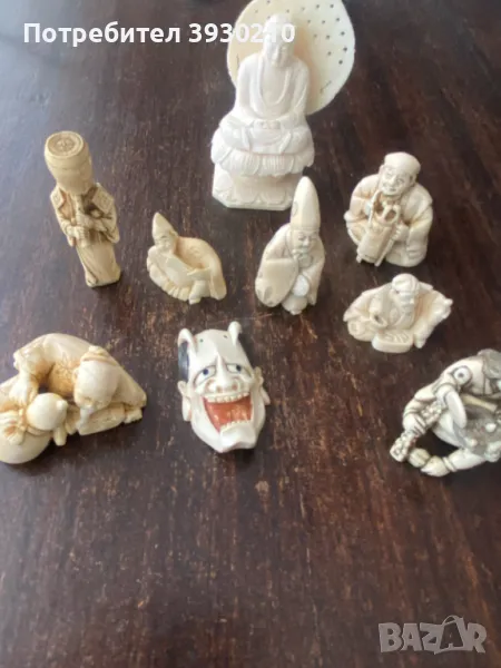 Matsuyama е майстор на нэцкэ (netsuke), традиционни японски миниатюрни резби., снимка 1
