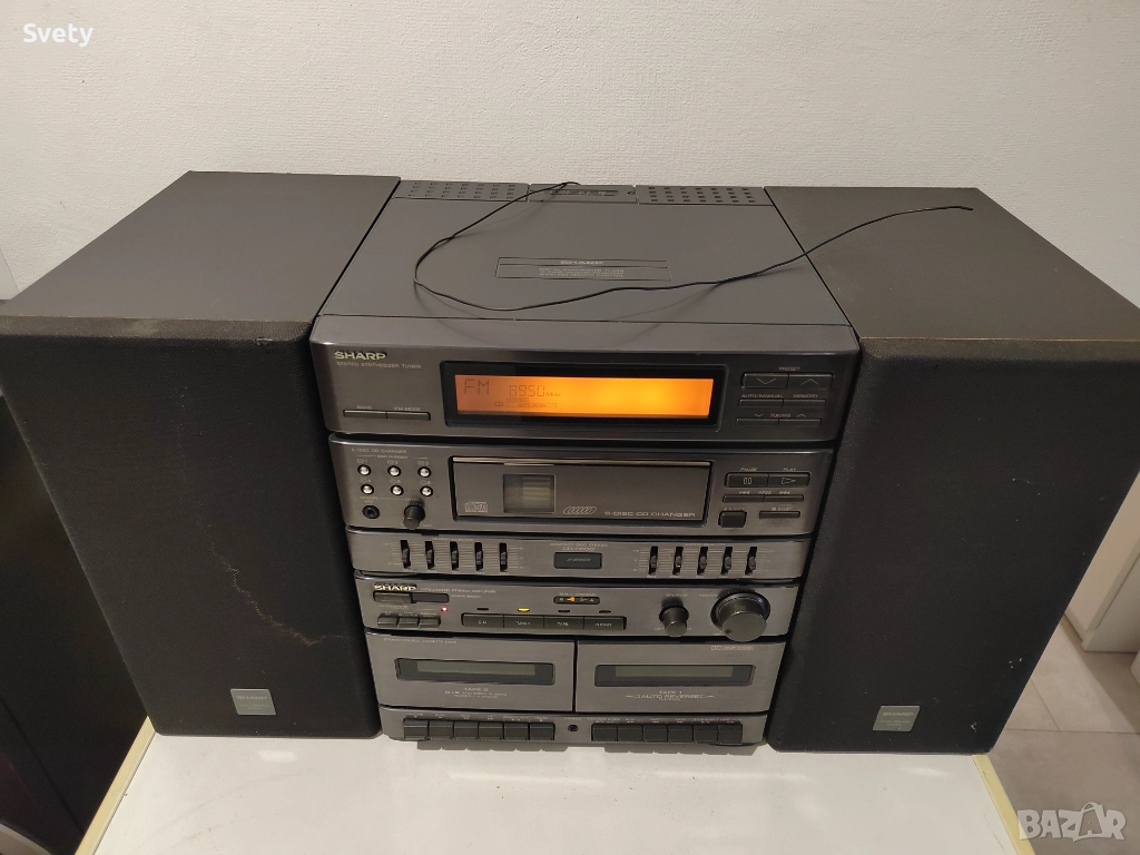 Стерео уредба SHARP CD-C500H, снимка 1