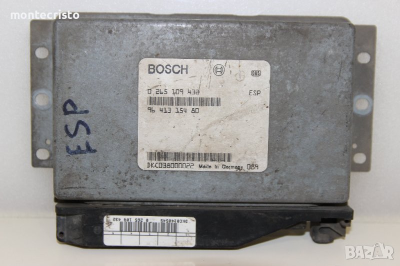 Модул ESP Peugeot 607 (2000-2007г.) 0 265 109 432 / 0265109432 / 96 413 154 80 / 9641315480, снимка 1