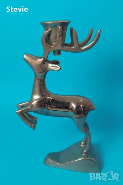 Метален свещник, снимка 1