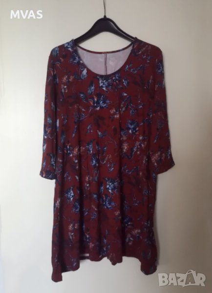 Нова туника еко антиалергичен материал L размер тъмно червено, снимка 1