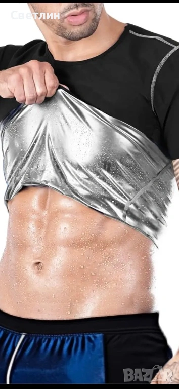 Черна сауна тениска, снимка 1