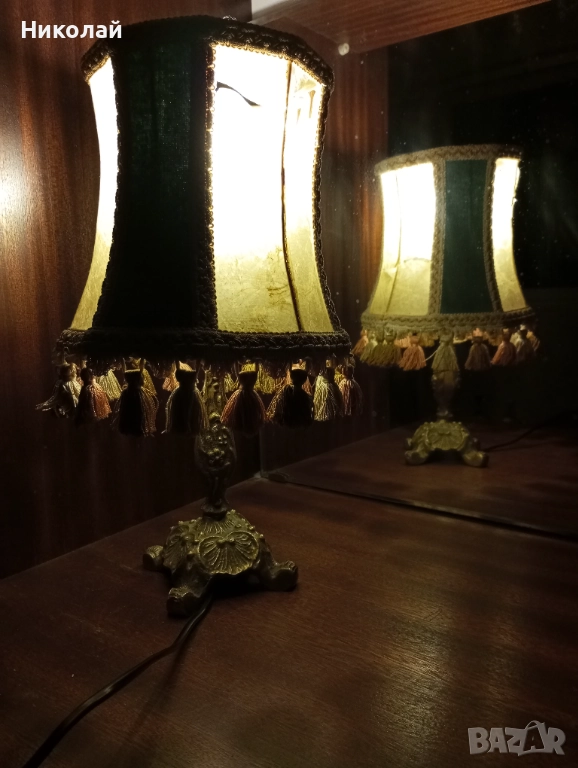 Старинна нощна лампа, снимка 1