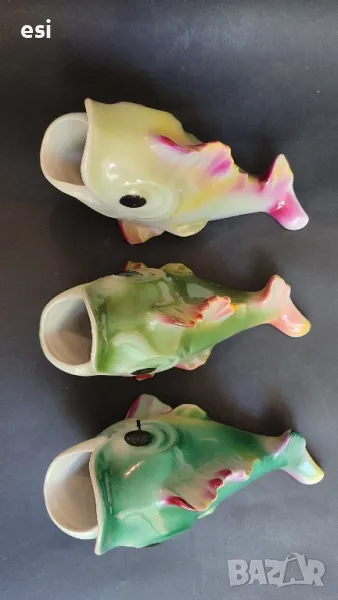 стари български фигури риби, снимка 1