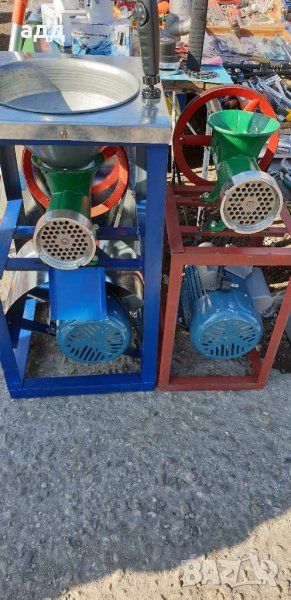 32 електрическа чугунена месомелачка , снимка 1