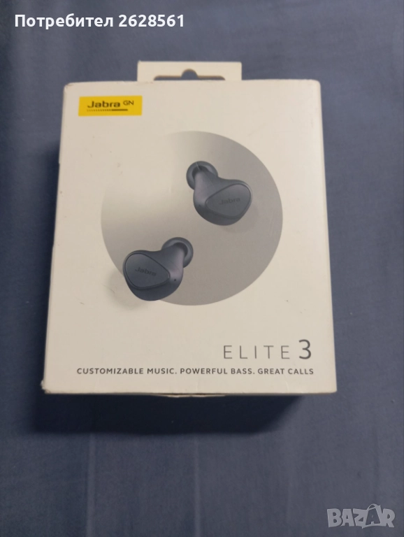 Продавам безжични слушалки Jabra elite 3, снимка 1