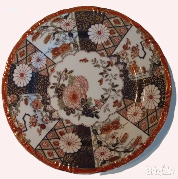 Японско декоративно плато Saji от 1960-1970 г, Арт Деко, снимка 1