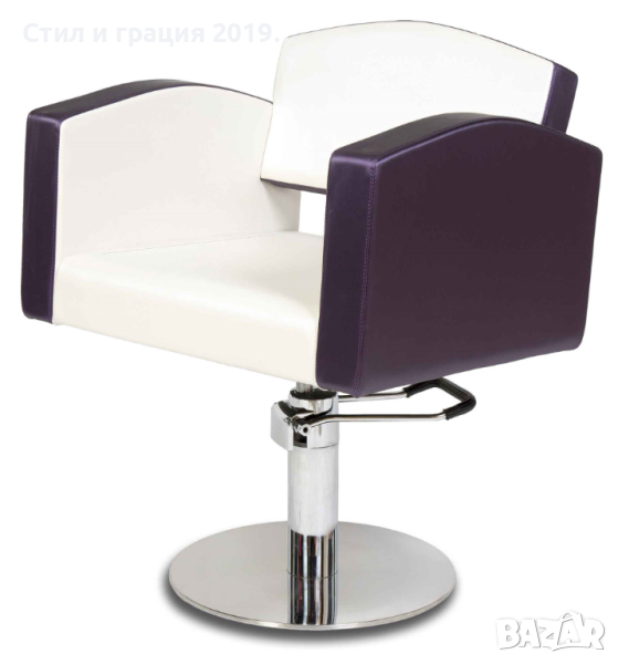 Фризьорски стол Sand - черен, снимка 1