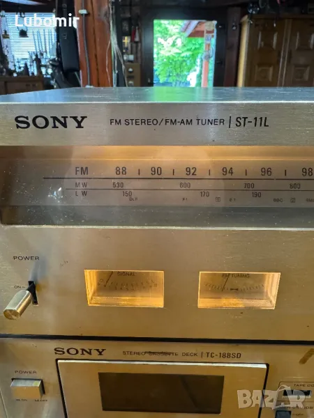 SONY TC-188SD дек и тунер ST-11L, снимка 1