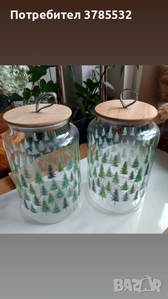 Два големи буркана , снимка 1