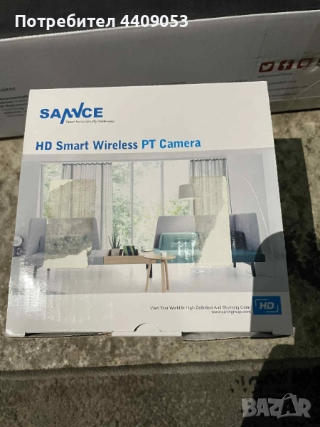 SAAVCE ДОМАШНА СИГУРНОСТ IP КАМЕРА, снимка 1