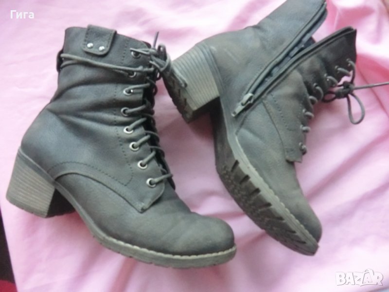 сиви ботушки Rieker 37н, снимка 1