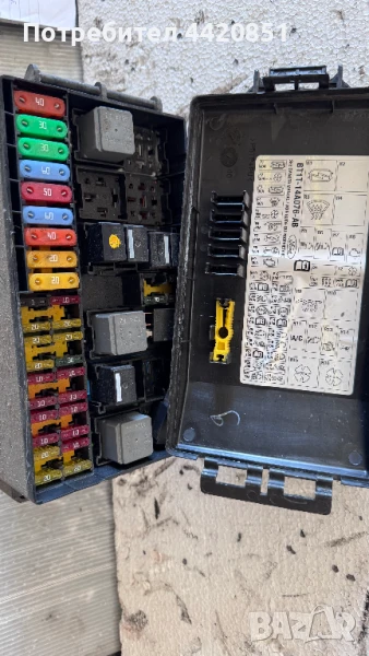 Контролен Модул (Бушонно Табло BSI / BSM ) за Ford Transit - BT1T-14A076-AB, снимка 1