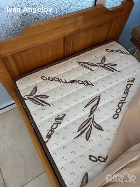 Легло с матрак (нов) 200/90 размер, снимка 1