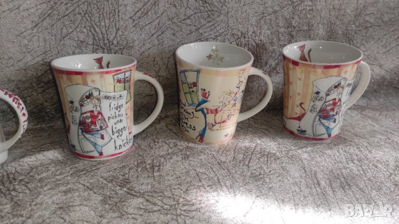 комплект от 6 уникални чаши, снимка 1