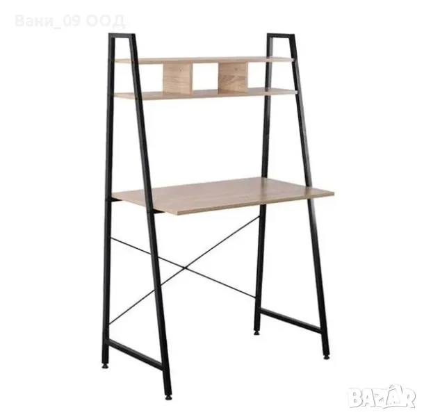 Бюро с втажерка в индустриален стил , снимка 1