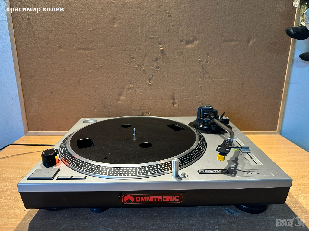 грамофон "OMNITRONIC DD-2250"/DJ,Direct Drive/, снимка 1
